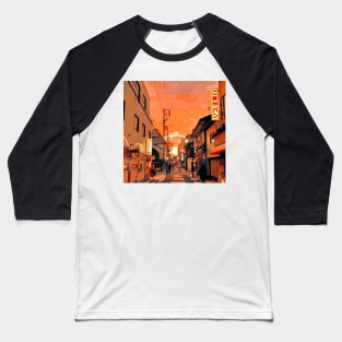 Sunset in Japan Baseball T-Shirt